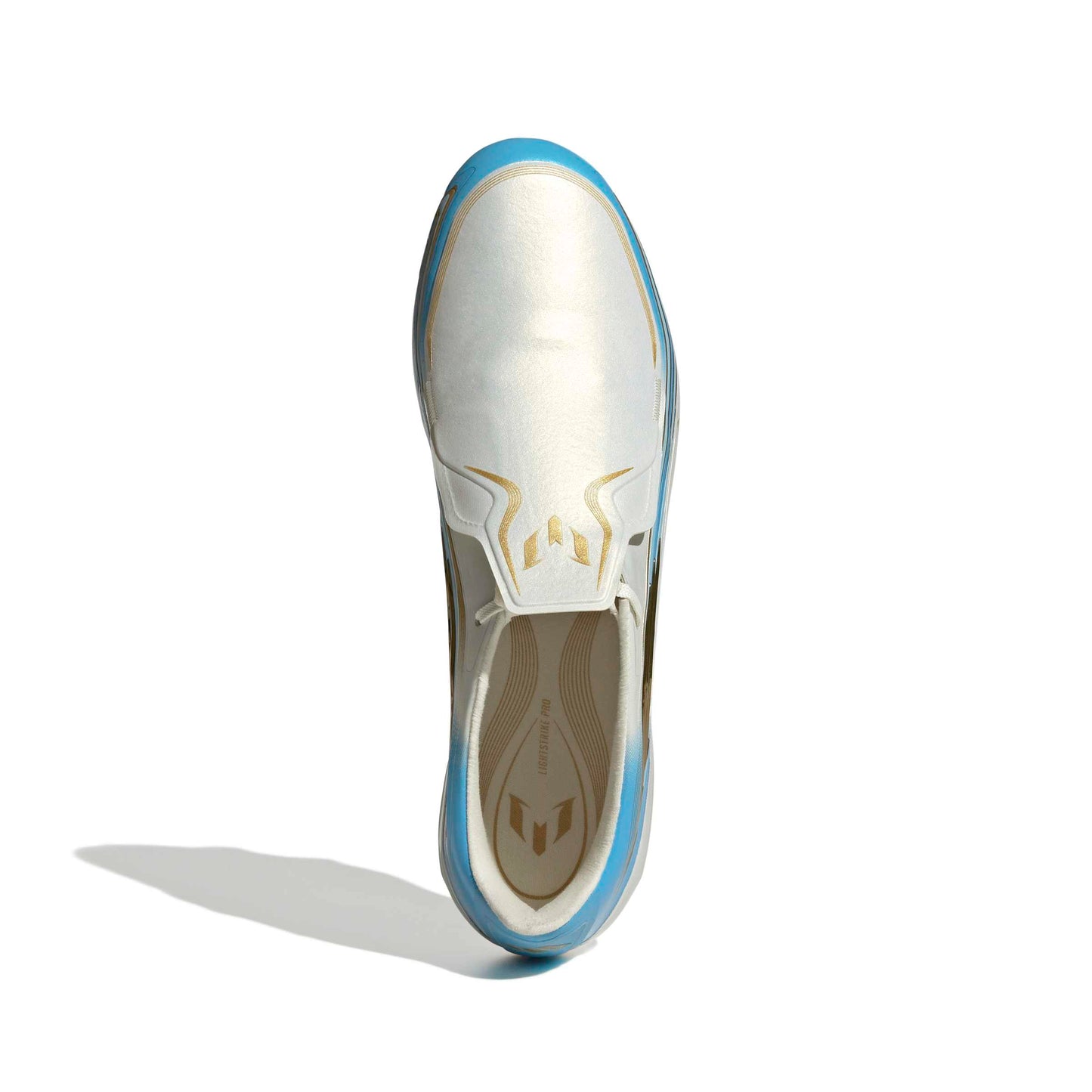 adidas F50 Messi Elite FG - Ivory / Semi Blue Burst / Icey Blue