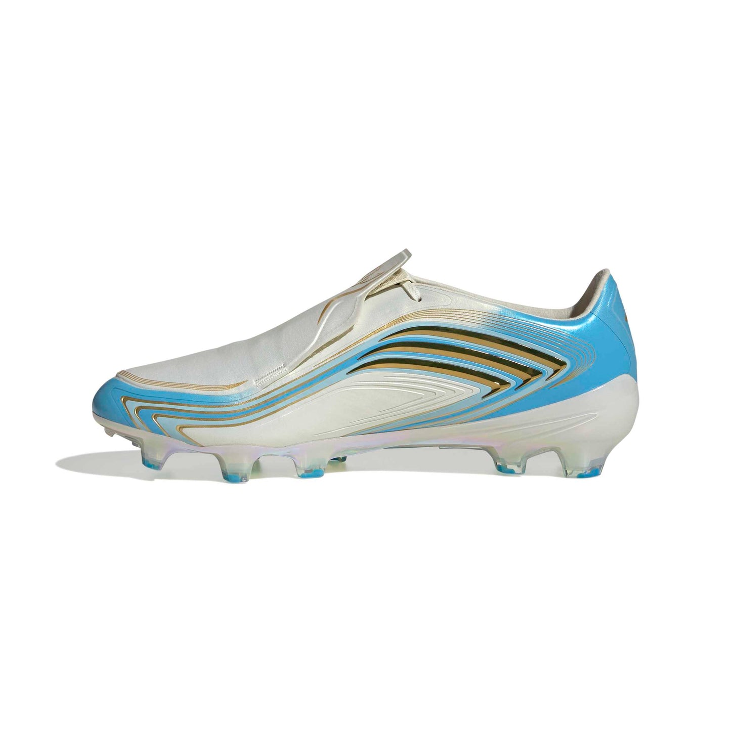 adidas F50 Messi Elite FG - Ivory / Semi Blue Burst / Icey Blue