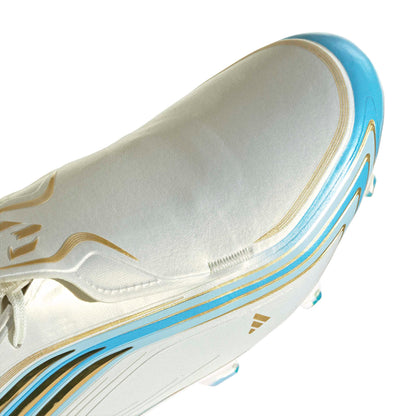 adidas F50 Messi Elite FG - Ivory / Semi Blue Burst / Icey Blue