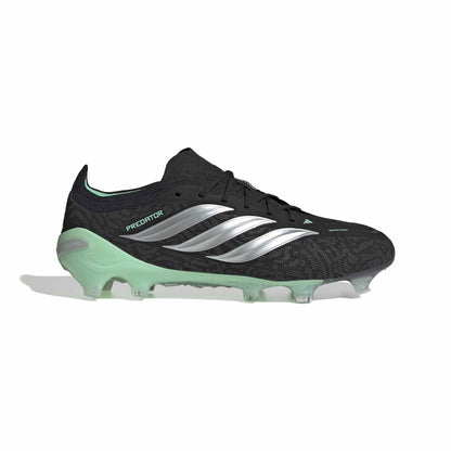 adidas Predator Elite FG - Core Black / Silver Metallic / Pulse Mint