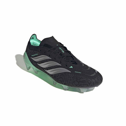 adidas Predator Elite FG - Core Black / Silver Metallic / Pulse Mint