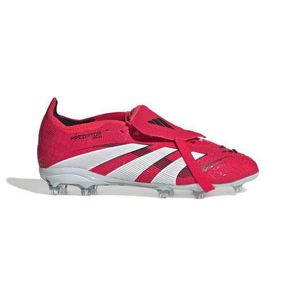 adidas Predator Elite Fold-Over Tongue J FG - Lucid Red / Cloud White / Core Black