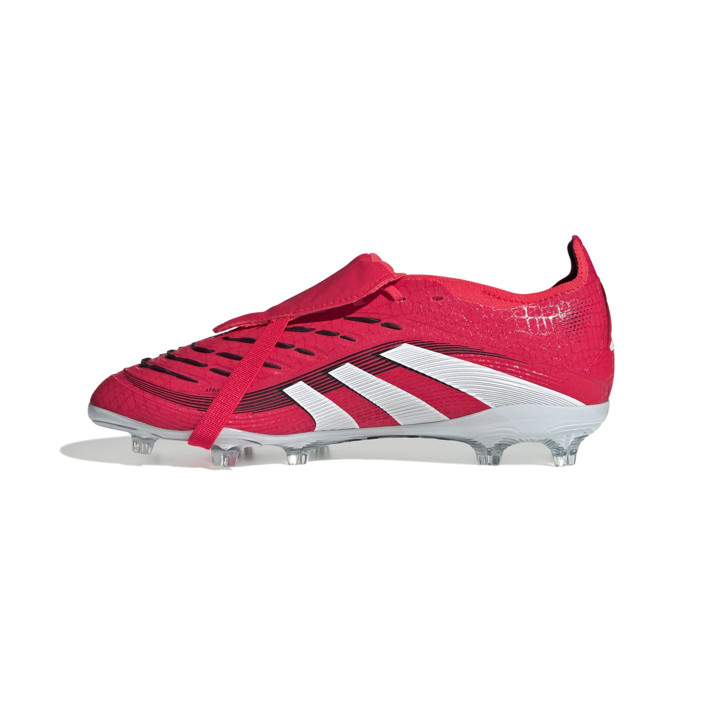 adidas Predator Elite Fold-Over Tongue J FG - Lucid Red / Cloud White / Core Black