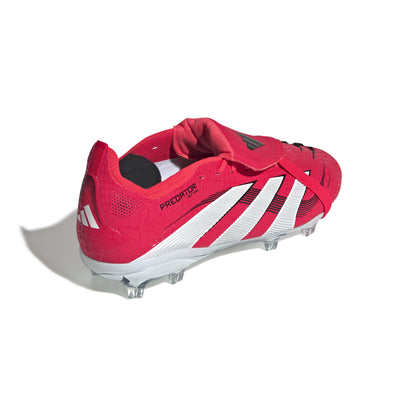 adidas Predator Elite Fold-Over Tongue J FG - Lucid Red / Cloud White / Core Black