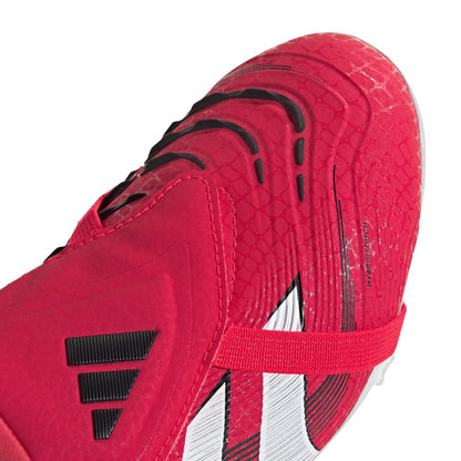 adidas Predator Elite Fold-Over Tongue J FG - Lucid Red / Cloud White / Core Black