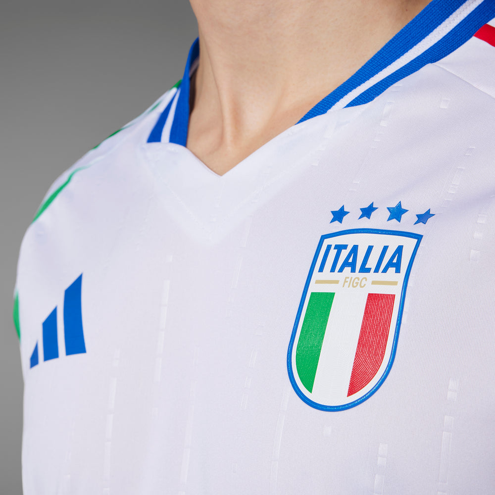 adidas Italy 24 Away Authentic Jersey - White