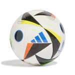 adidas Euro 24 Mini Football - White/Black/Glow Blue