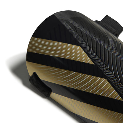 adidas Tiro Match Shin Guards - Black / Gold Metallic / White