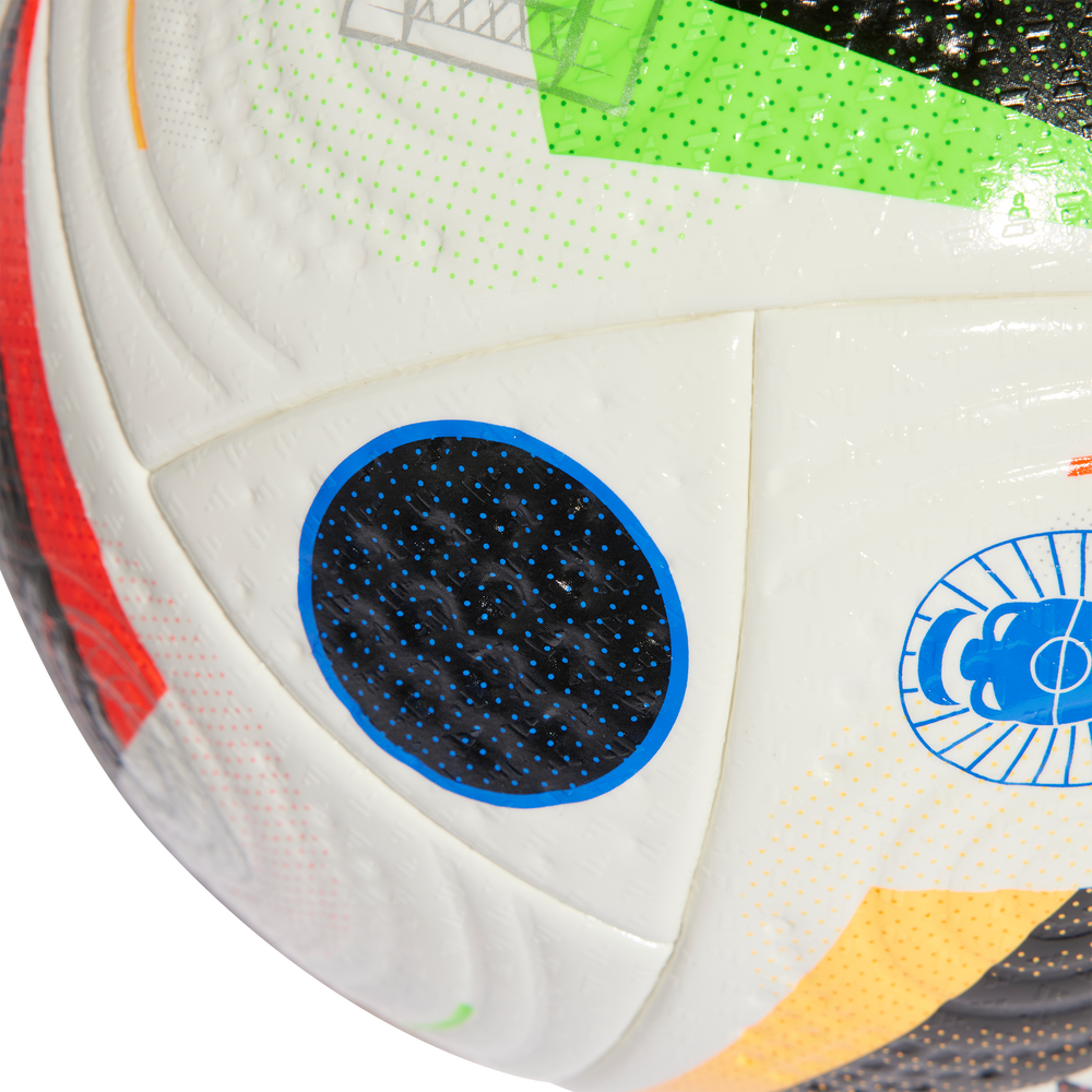 adidas Fussballliebe Euro 2024 Pro Football White Black Soccer