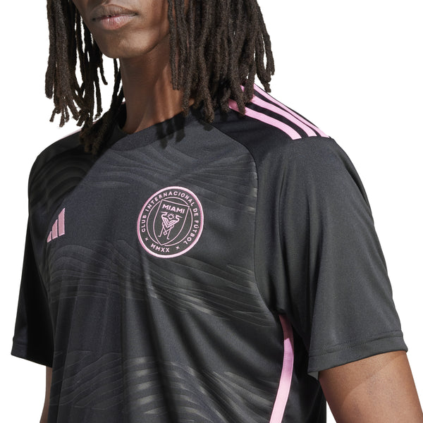 adidas Inter Miami CF Away Jersey 23-24 - Black/Pink