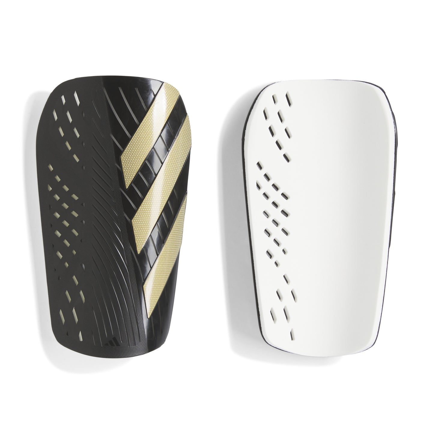 adidas Tiro Club Shin Guards - Black / Gold Metallic