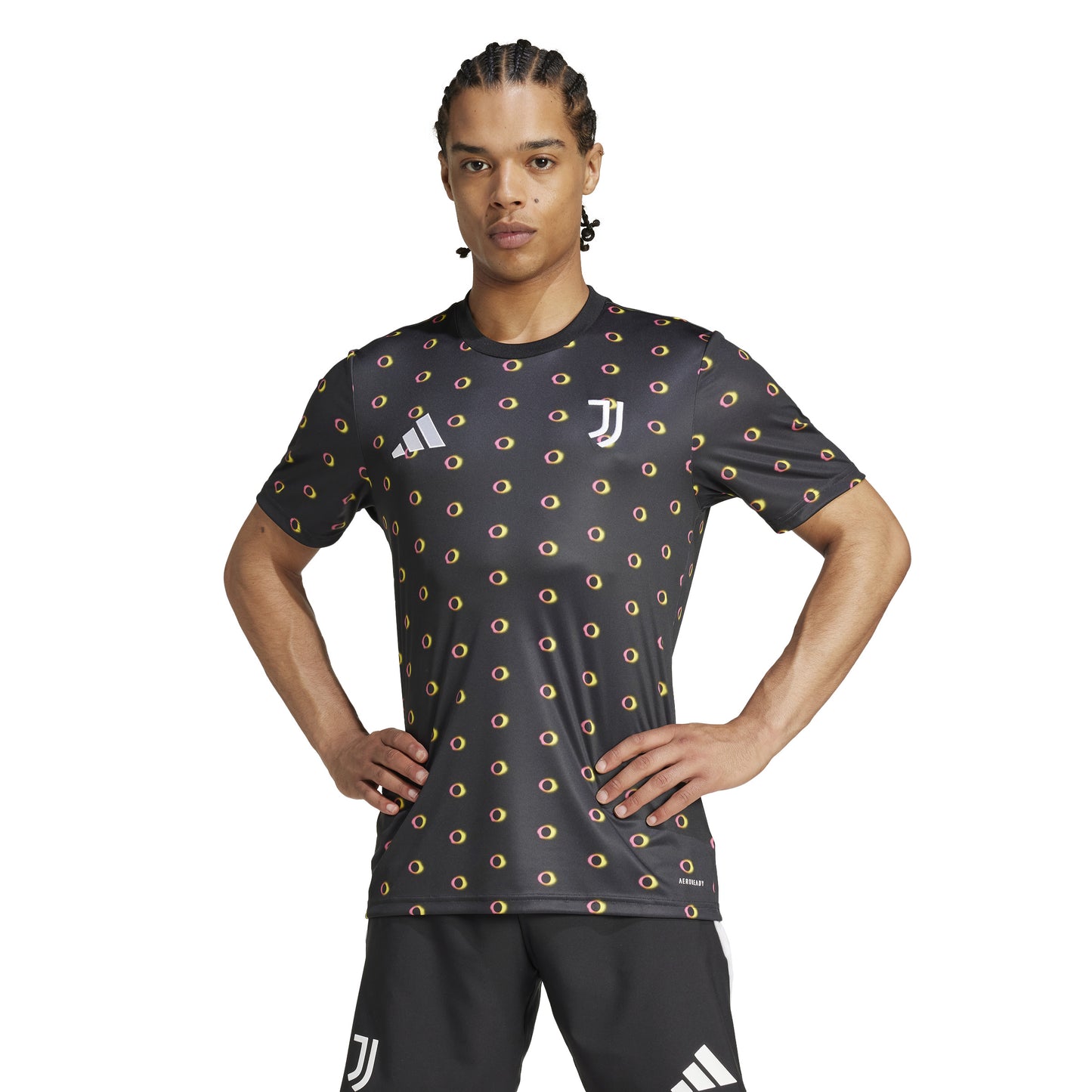 adidas Juventus 24-25 Pre-Match Jersey - Black