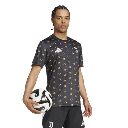 adidas Juventus 24-25 Pre-Match Jersey - Black