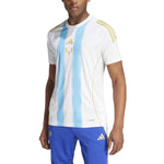 adidas Pitch 2 Street Messi Training Jersey - White/Semi Blue Burst