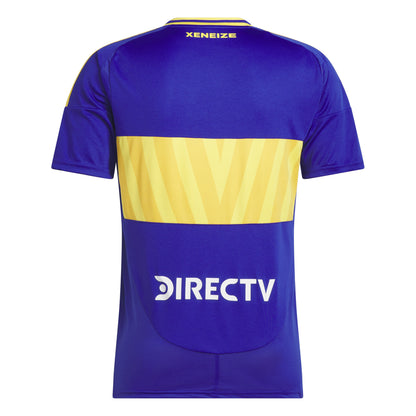 adidas Boca Juniors' 24-25 Home Jersey - Semi Lucid Blue / Bold Gold