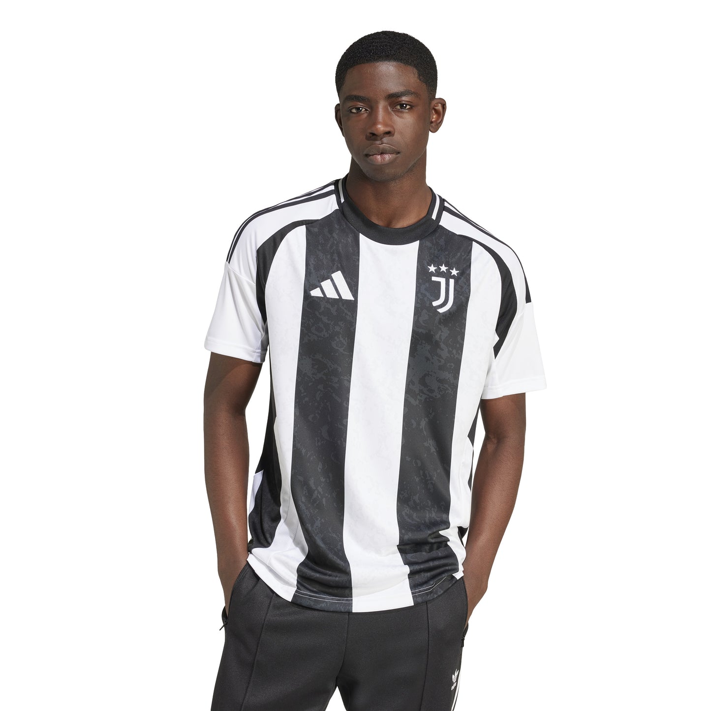 adidas Juventus 24-25 Home Jersey - White / Black