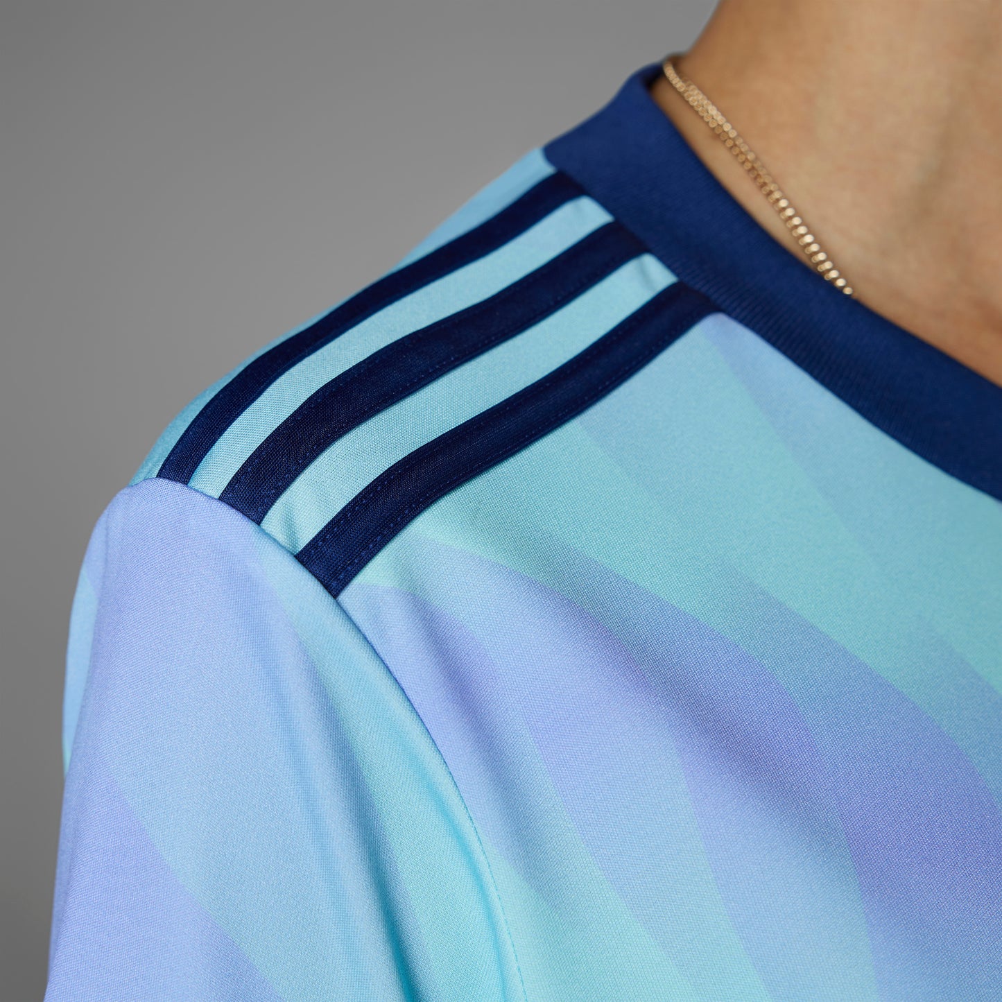 adidas Arsenal FC 24-25 W 3rd Jersey - Clear Aqua / Light Flash Purple”