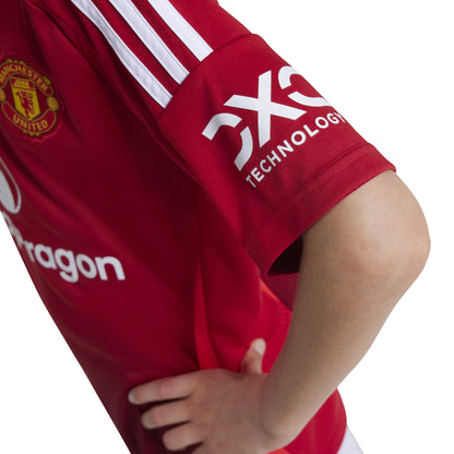 adidas Manchester United FC 24-25 Jr Home - Red