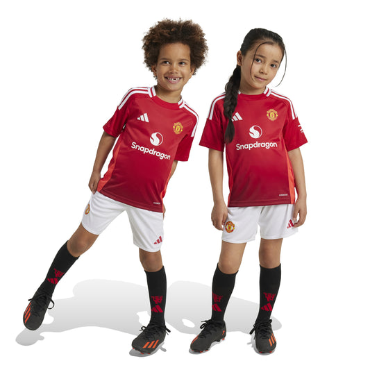 adidas Manchester United Home 24-25 Mini Kit