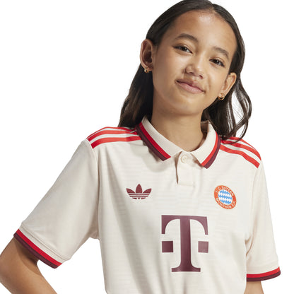 adidas FC Bayern Munich 24-25 3rd Kids Jersey - Linen