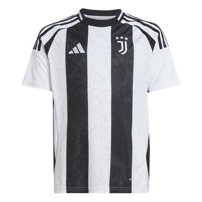 adidas Juventus 24-25 Kids Home Jersey - White / Black