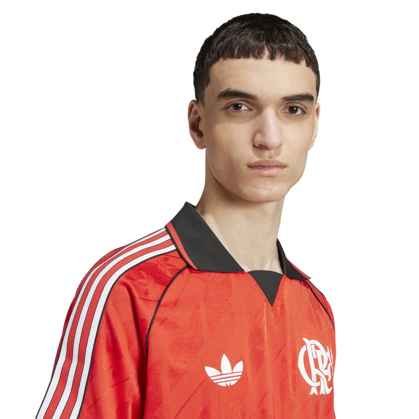 adidas CR Flamengo LFSTLR Jersey - Lush Red / White