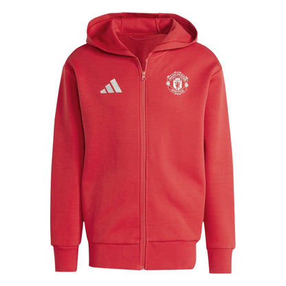 adidas Manchester United FC Anthem Jacket - Red