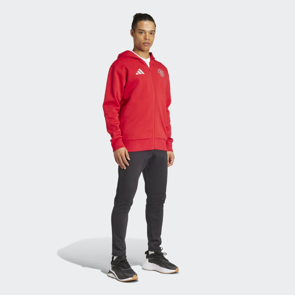 adidas Manchester United FC Anthem Jacket - Red