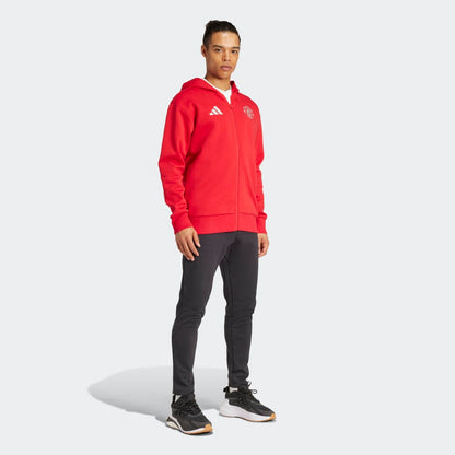 adidas Manchester United FC Anthem Jacket - Red