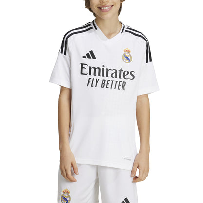 adidas Real Madrid Jr Home Jersey 24-25 - White