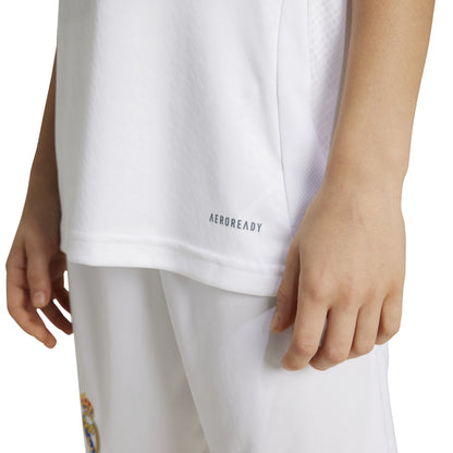 adidas Real Madrid Jr Home Jersey 24-25 - White