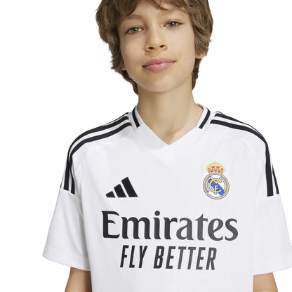 adidas Real Madrid Jr Home Jersey 24-25 - White