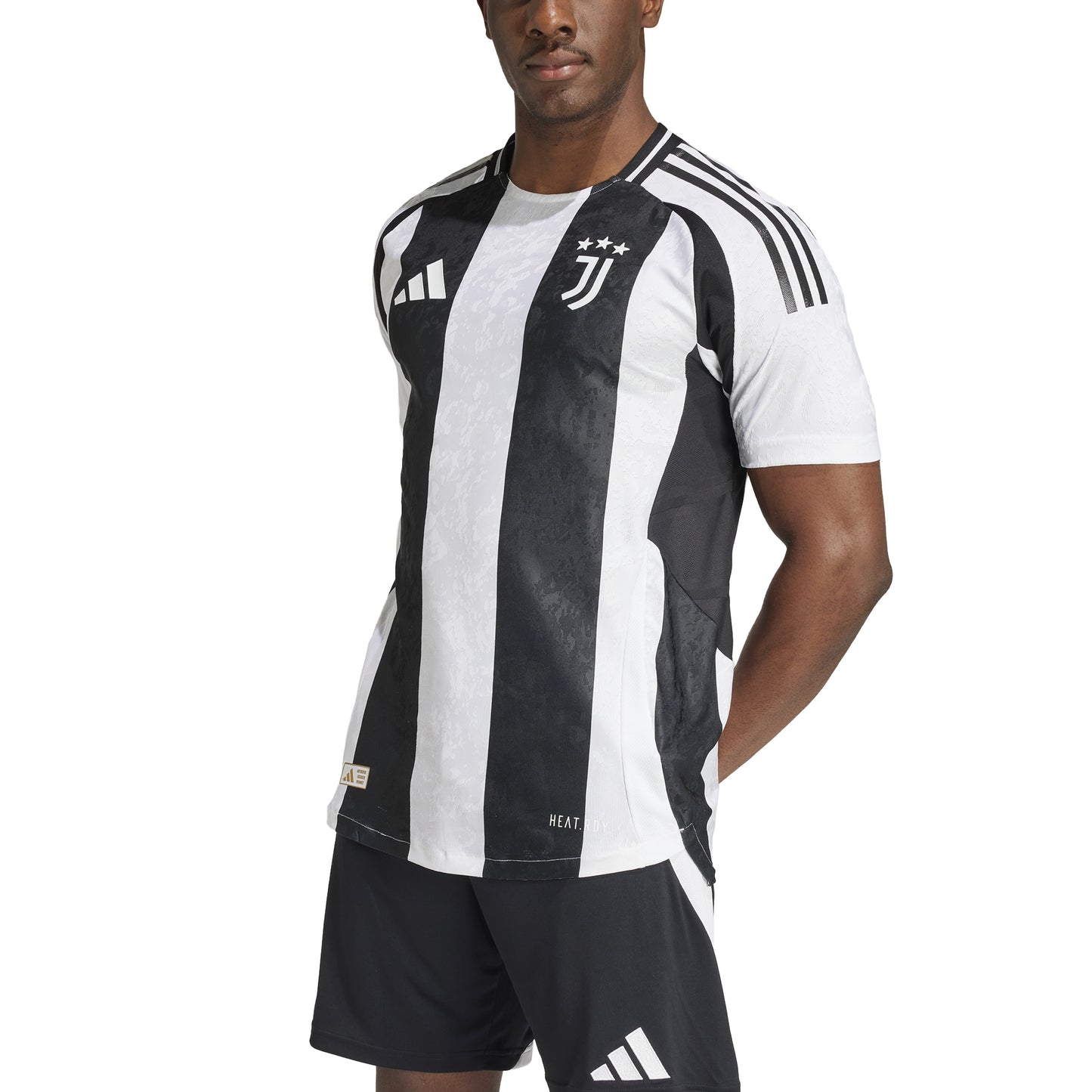 adidas Juventus 24-25 Authentic Home Jersey - White / Black