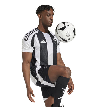 adidas Juventus 24-25 Authentic Home Jersey - White / Black