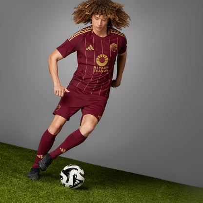 adidas AS Roma 24-25 Home - Team Coll Burgundy 2