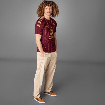 adidas AS Roma 24-25 Home - Team Coll Burgundy 2