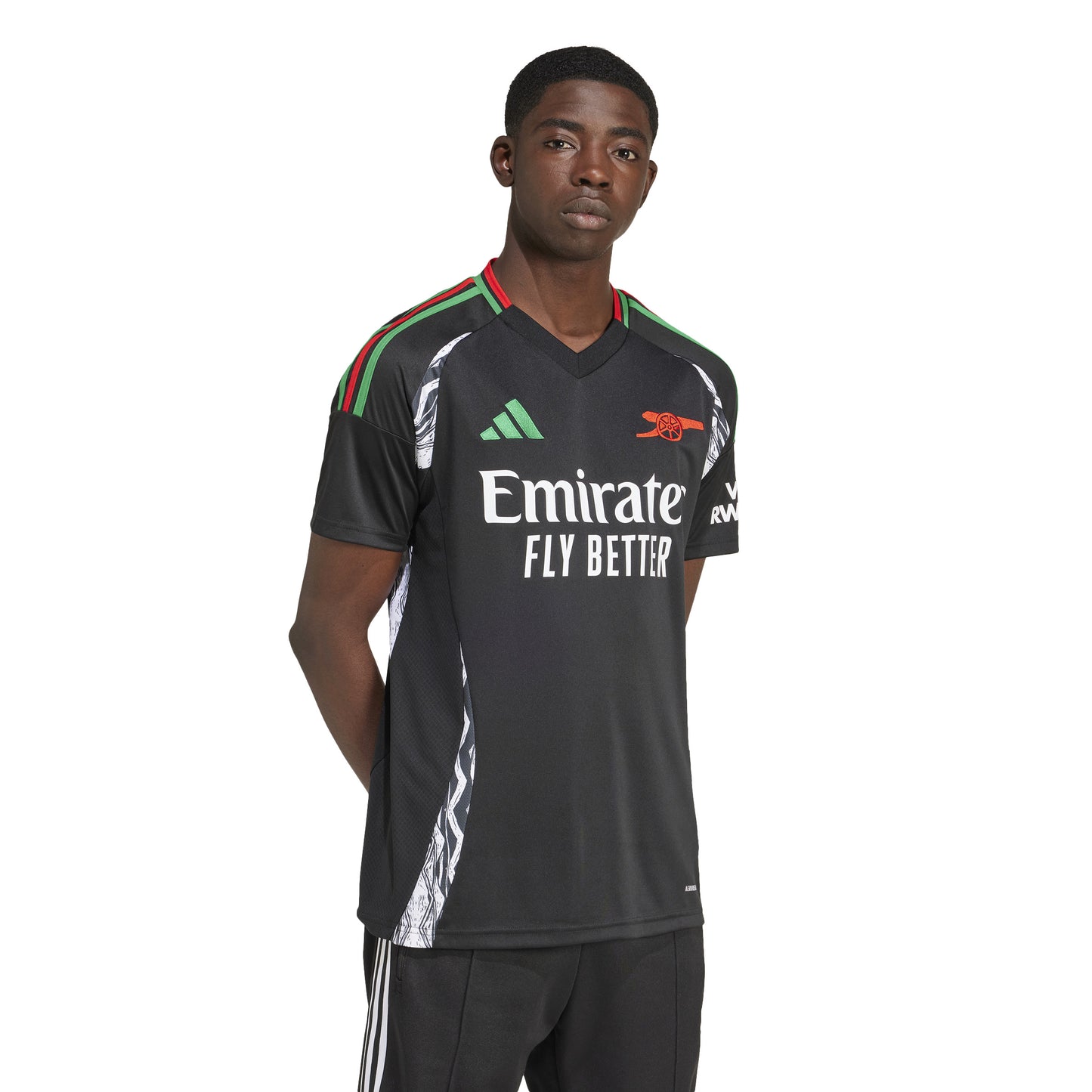 adidas Arsenal FC 24-25 Away Jersey - Black