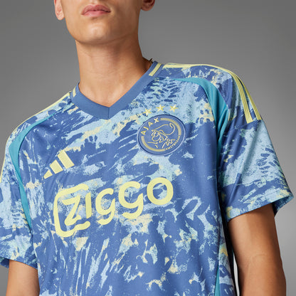 adidas Ajax Amsterdam 24-25 Away Jersey - Crew Blue