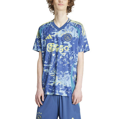 adidas Ajax Amsterdam 24-25 Away Jersey - Crew Blue