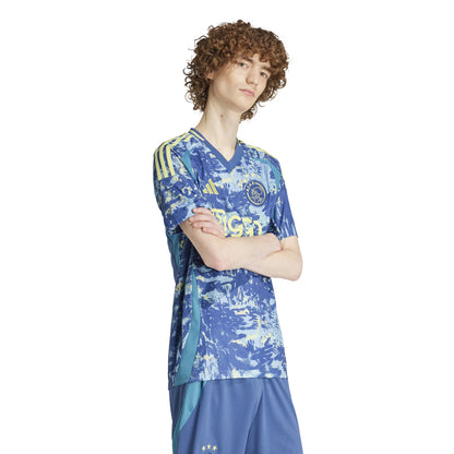 adidas Ajax Amsterdam 24-25 Away Jersey - Crew Blue