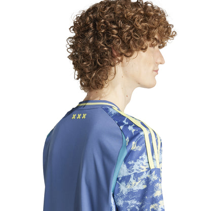 adidas Ajax Amsterdam 24-25 Away Jersey - Crew Blue