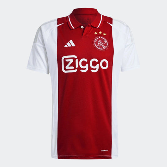 adidas Ajax Amsterdam 24-25 Home Jersey - White/Red