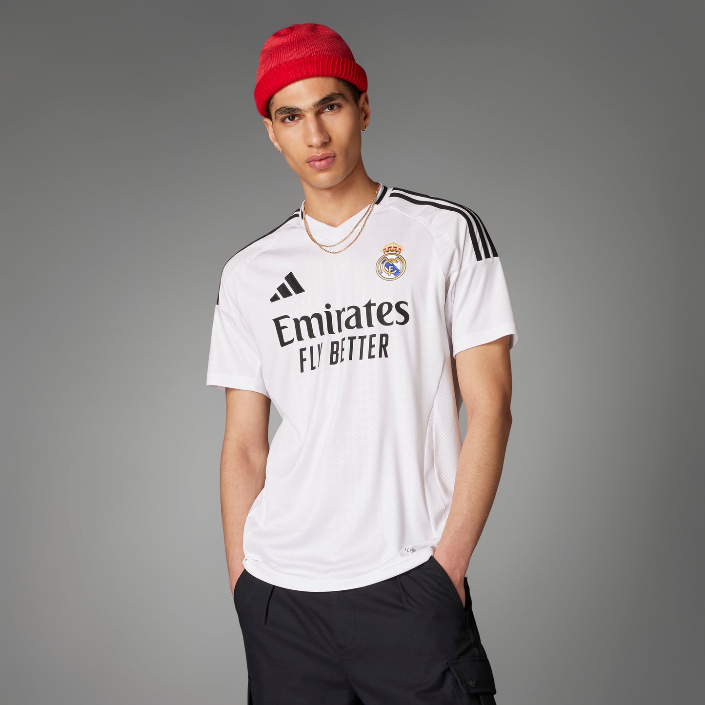 adidas Real Madrid Home Jersey 24-25 - White