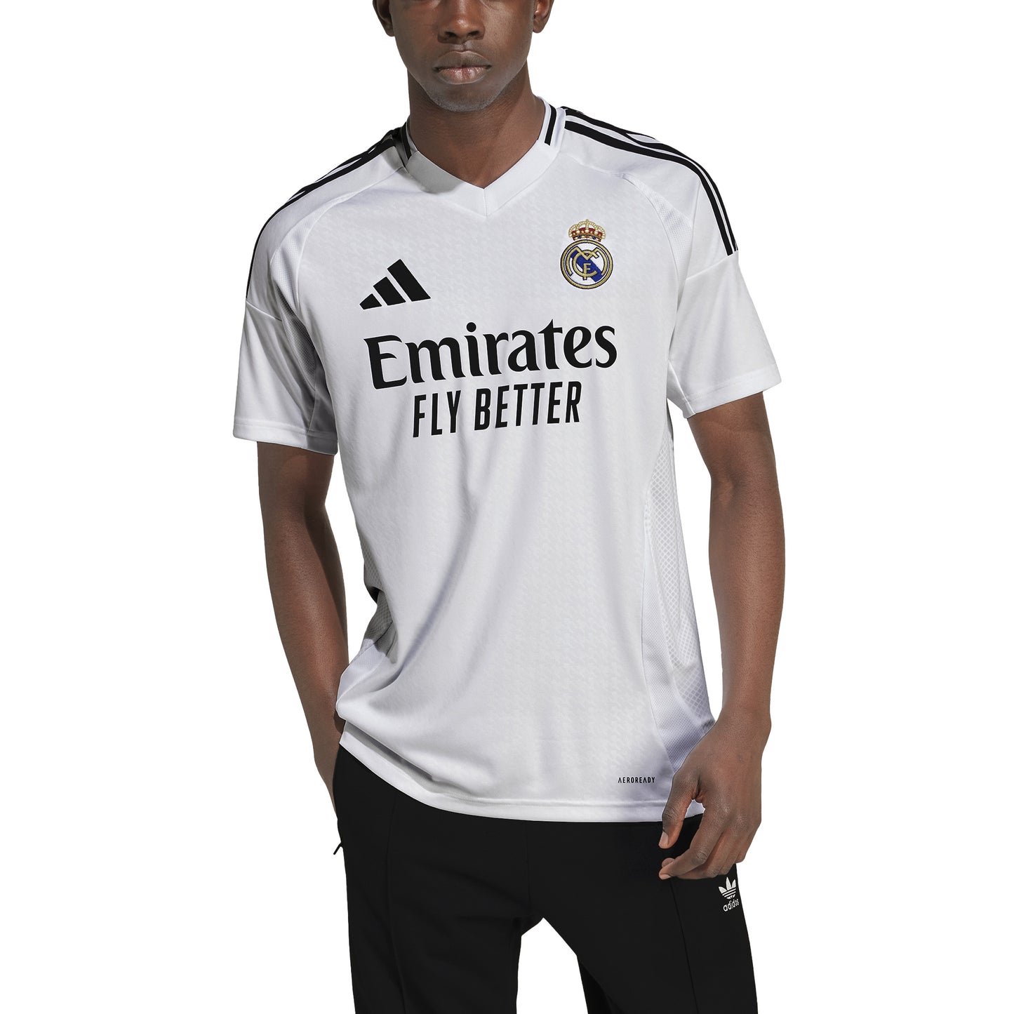 adidas Real Madrid Home Jersey 24-25 - White