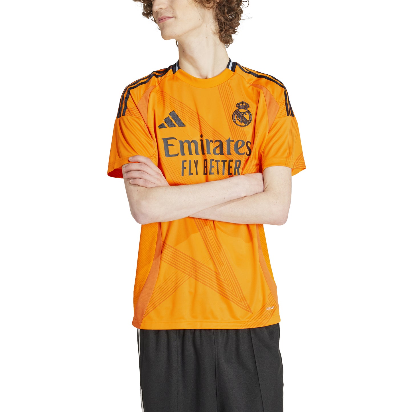 adidas Real Madrid Away Jersey 24-25 - Crew Orange