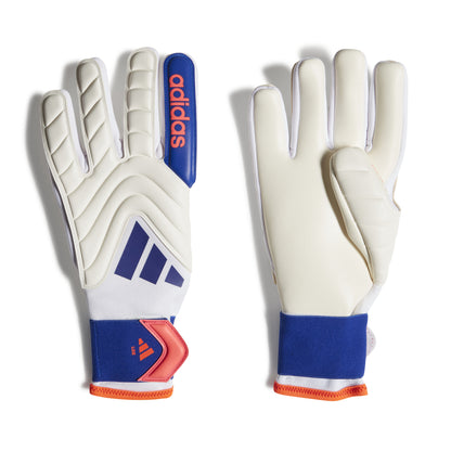 adidas Copa League Goalkeeper Gloves - White / Lucid Blue / Solar Red