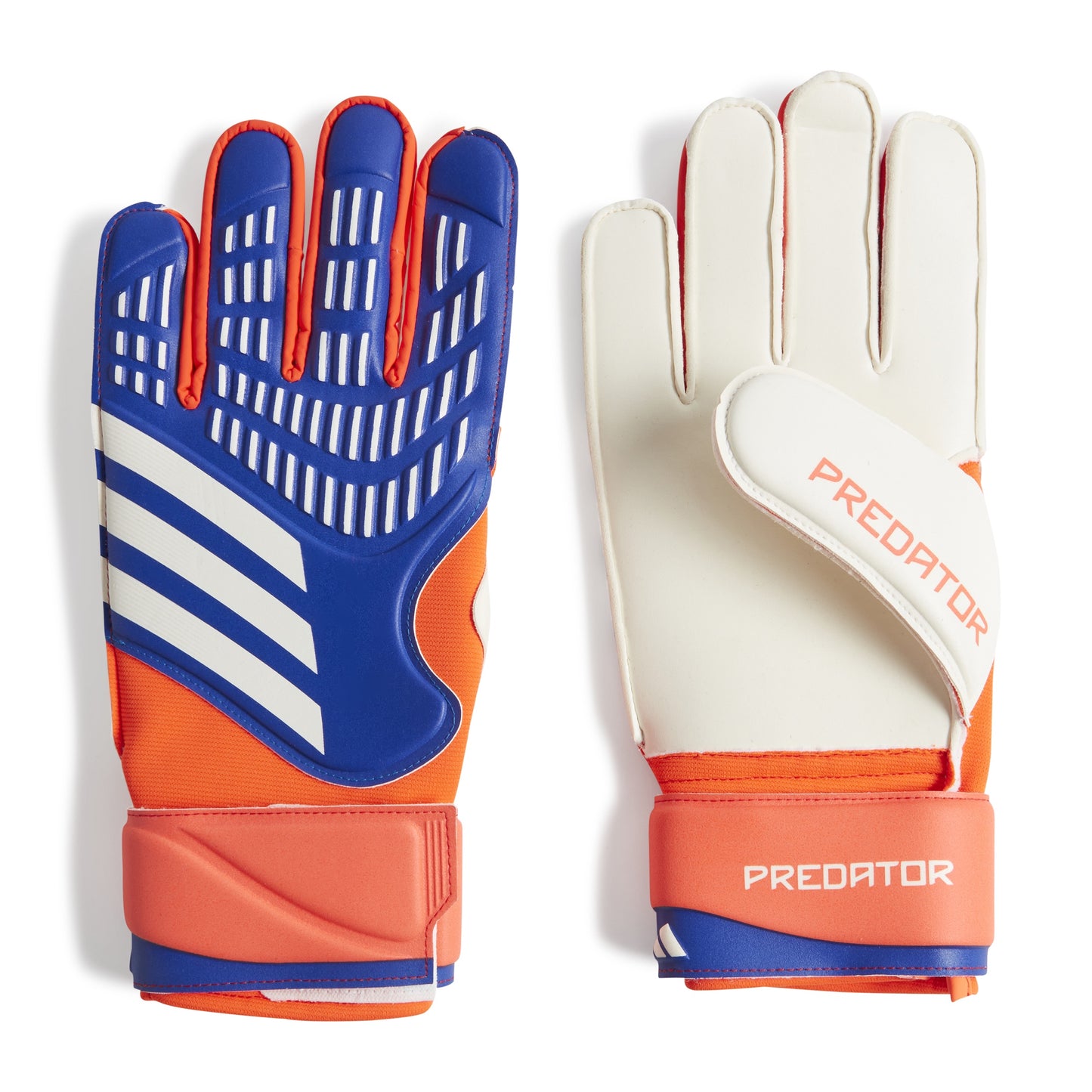 adidas Predator Match Goalkeeper Gloves - Lucid Blue/Solar Red/White