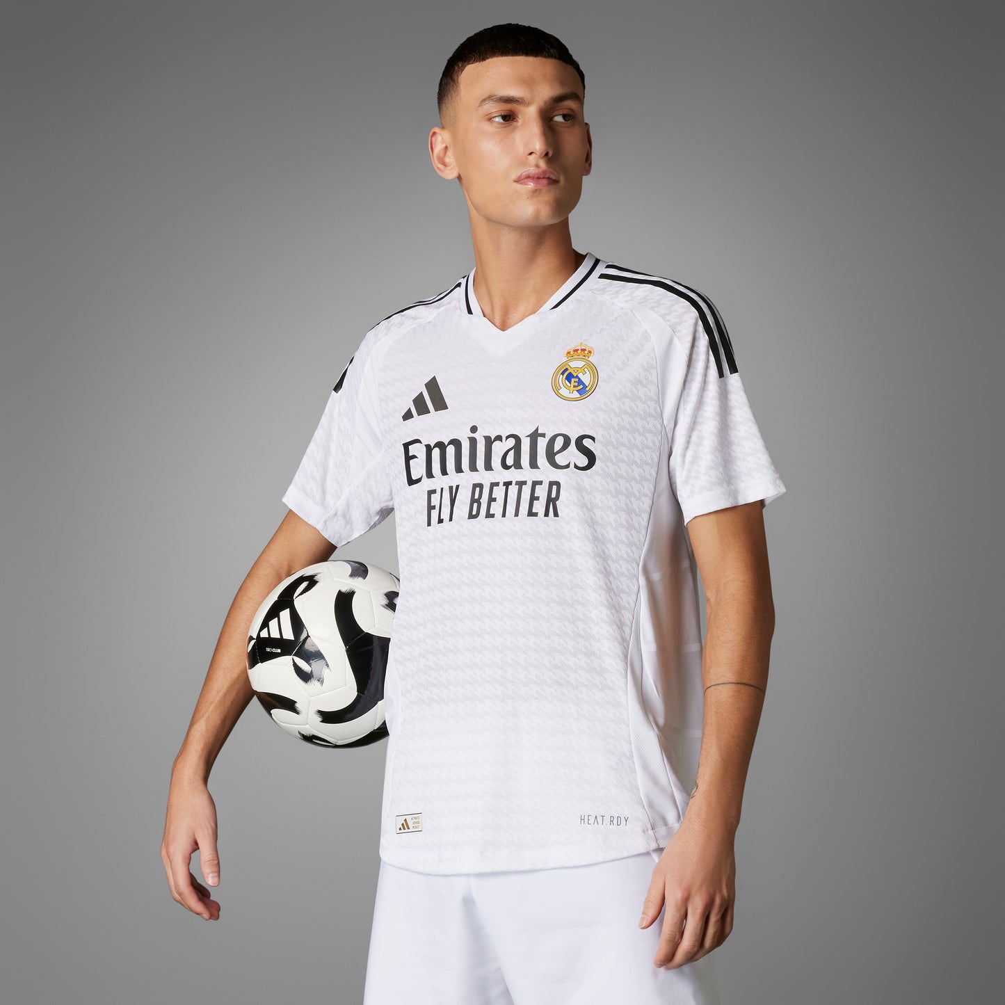 adidas Real Madrid Home Authentic Jersey 24-25 - White