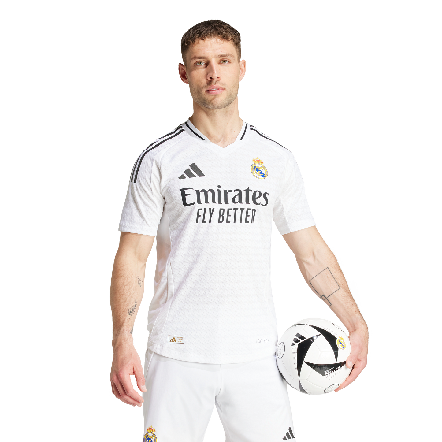 adidas Real Madrid Home Authentic Jersey 24-25 - White