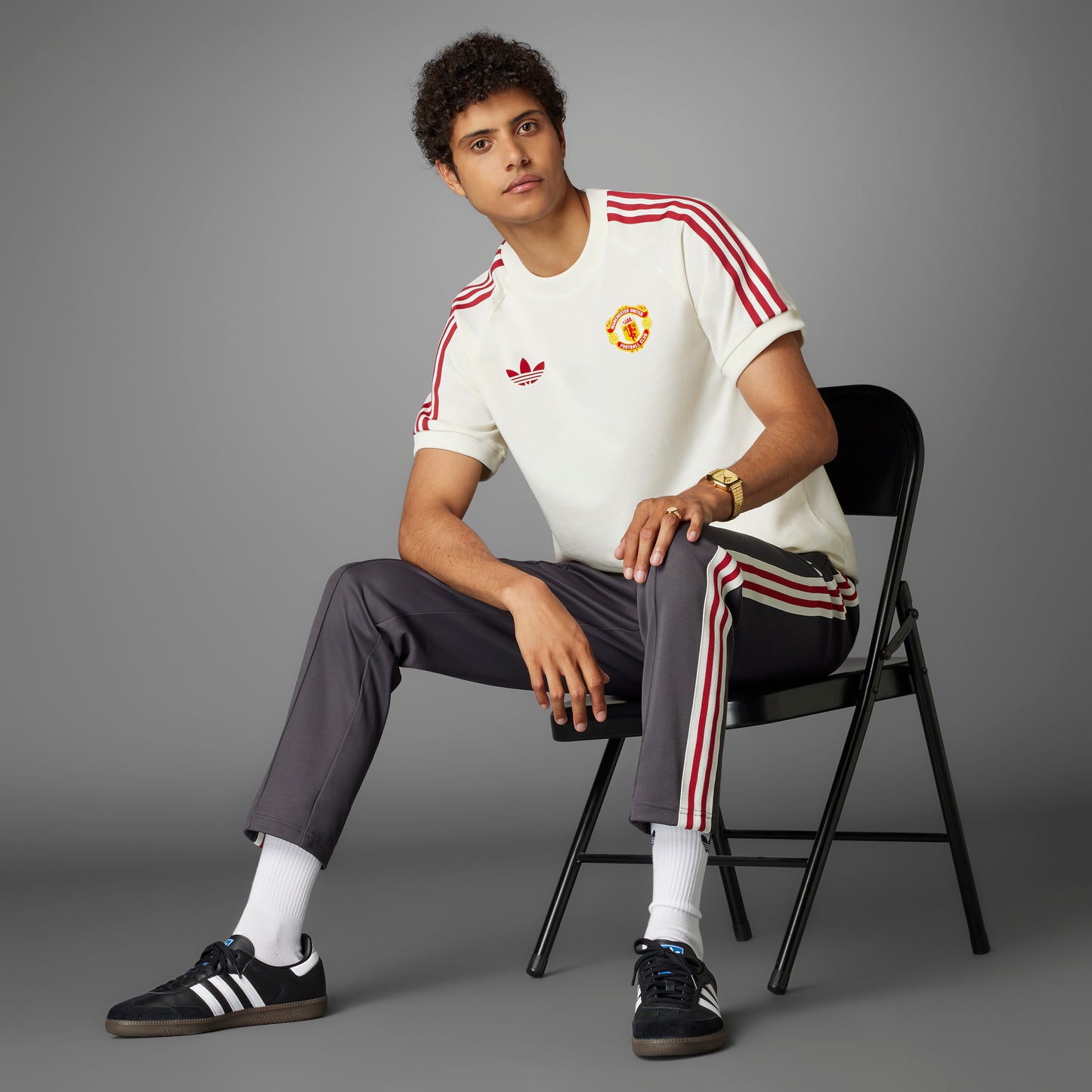 adidas Manchester United OG Tee - Off White